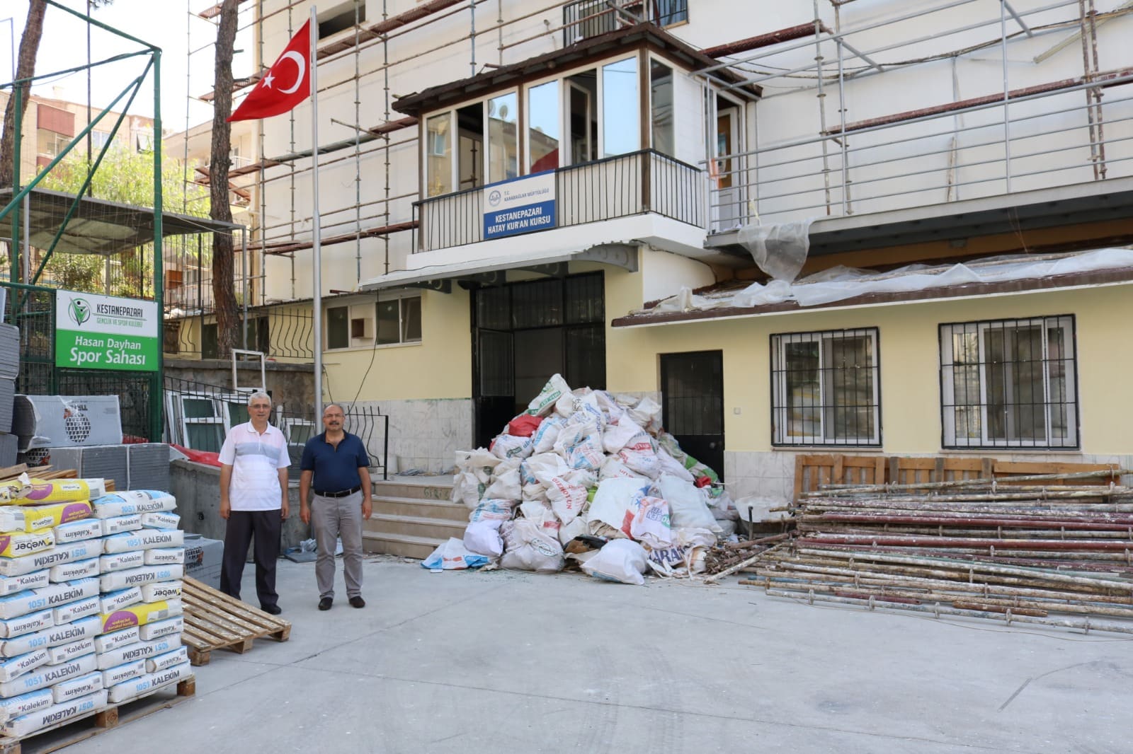 KUR’AN KURSU TEPEDEN TIRNAĞA YENİLENİYOR