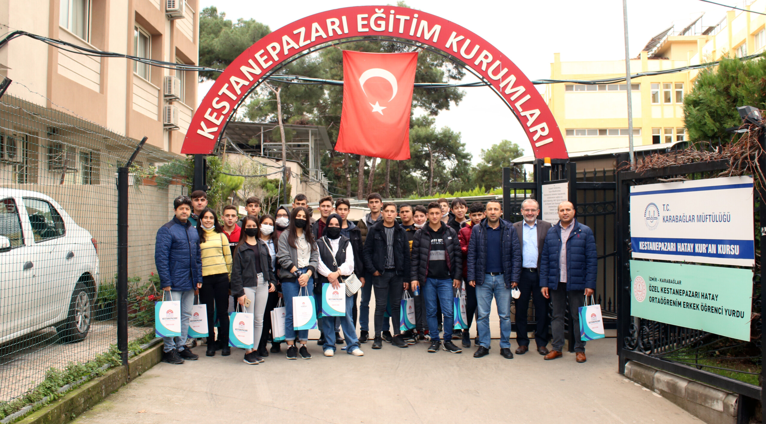 İmam Hatip Ortaokulu Öğrencileri Eğitim Kampüsümüzü Gezdi