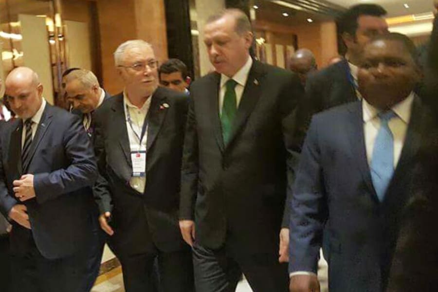 Hasan Dayhan, Cumhurbaşkanı R. Tayyip Erdoğan ile Afrikada