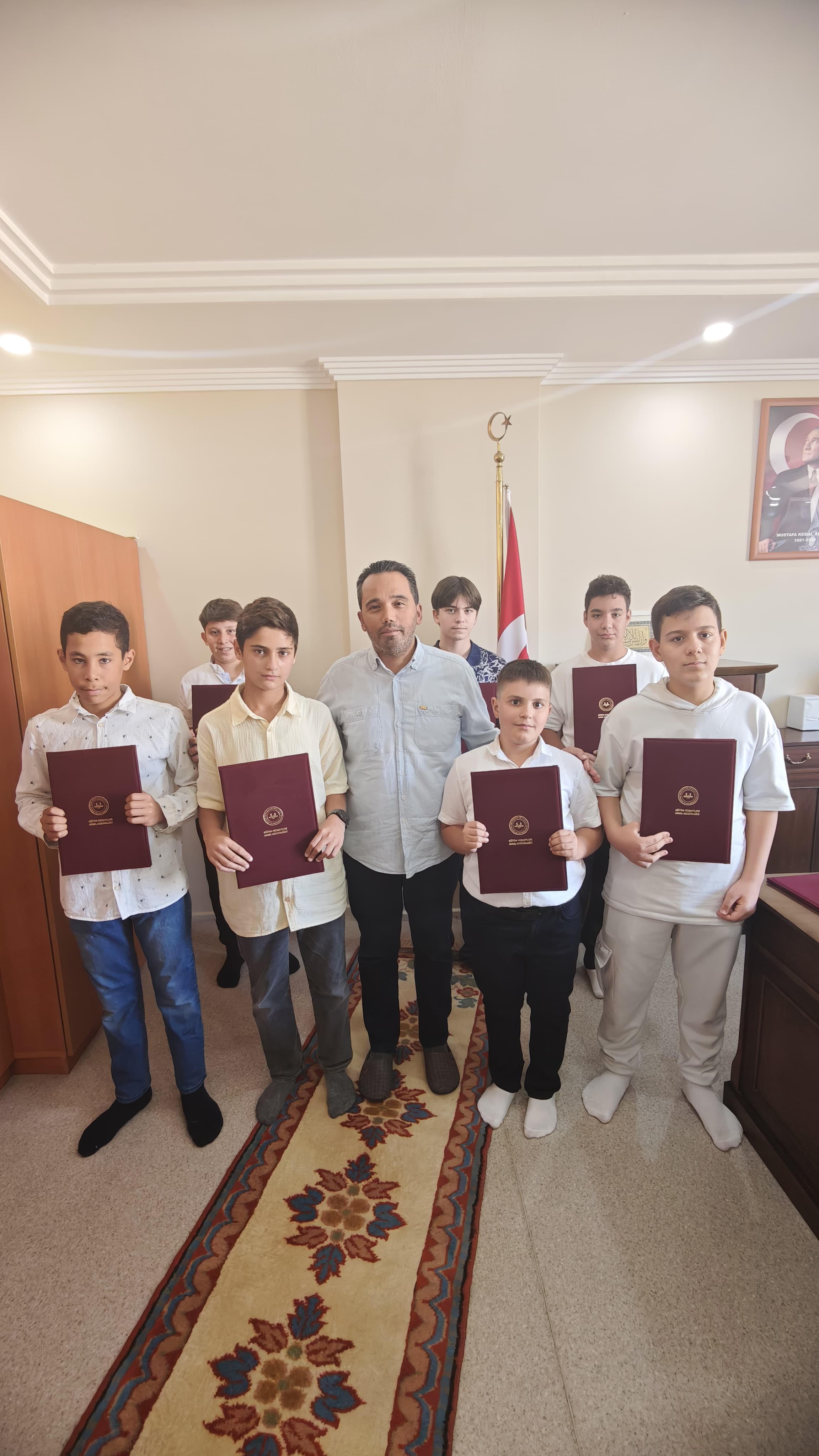 Kestanepazarı Hatay Kur'an Kursu'nda Hafızlık Sevinci